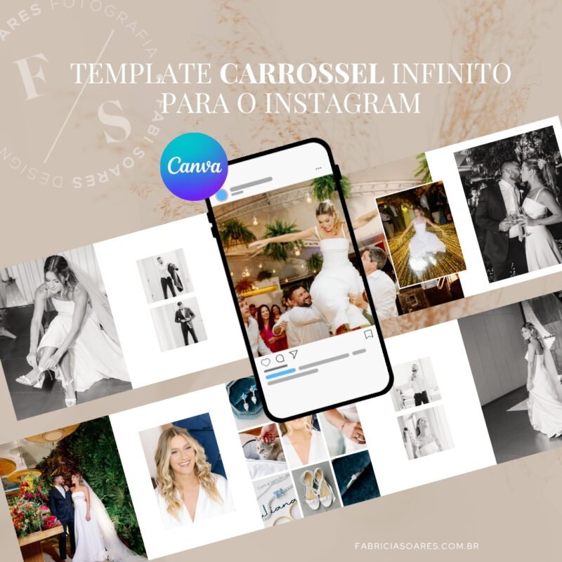 Template Carrossel Infinito